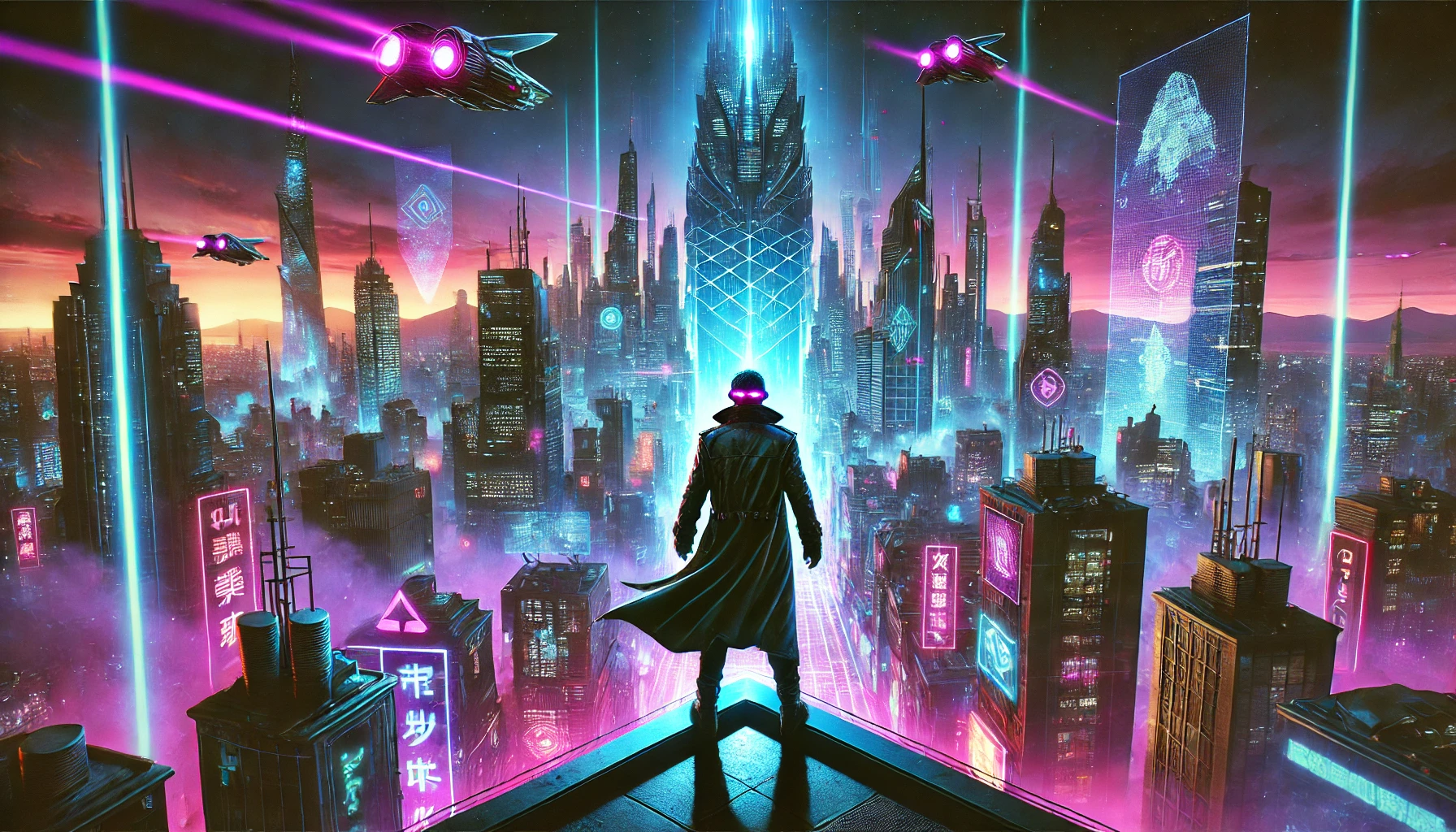 Cyberpunk Banner
